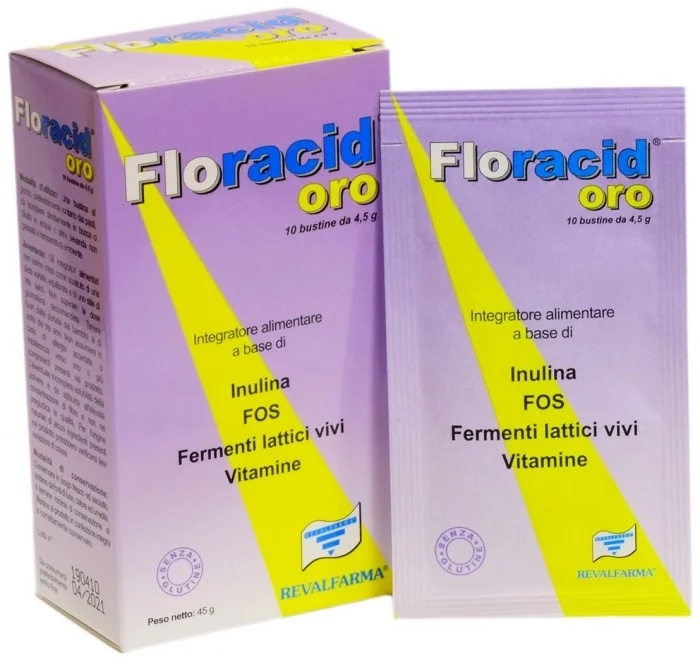 Floracid Orosoluble Nahrungsergänzungsmittel, 10 Beutel