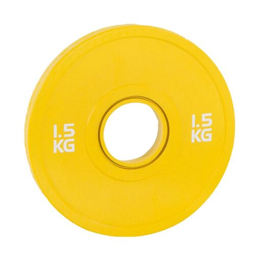 Luxe gekleurde fractionele fitness bumper disc
