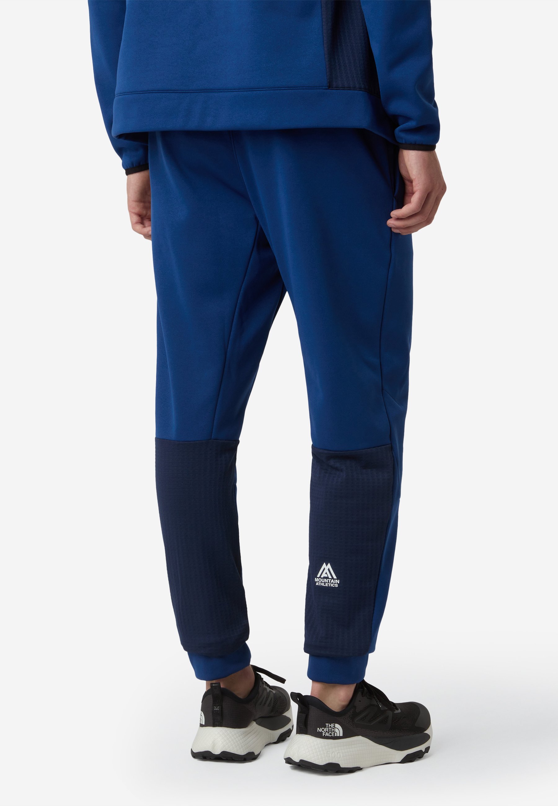 The North Face M MOUNTAIN ATHLETICS FLEECE PANT - Dressipüksid - sinine/tumesinine