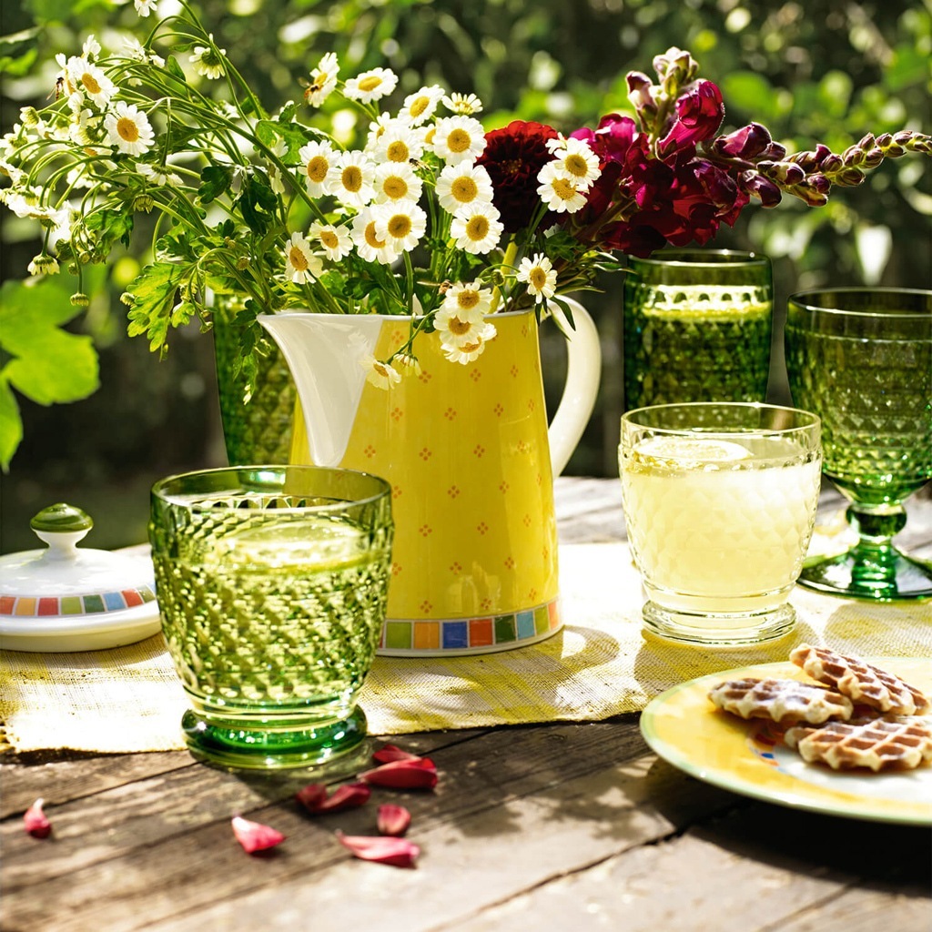 Villeroy & Boch ūdens glāze, zaļa, Bostonas krāsa - 1 gab.