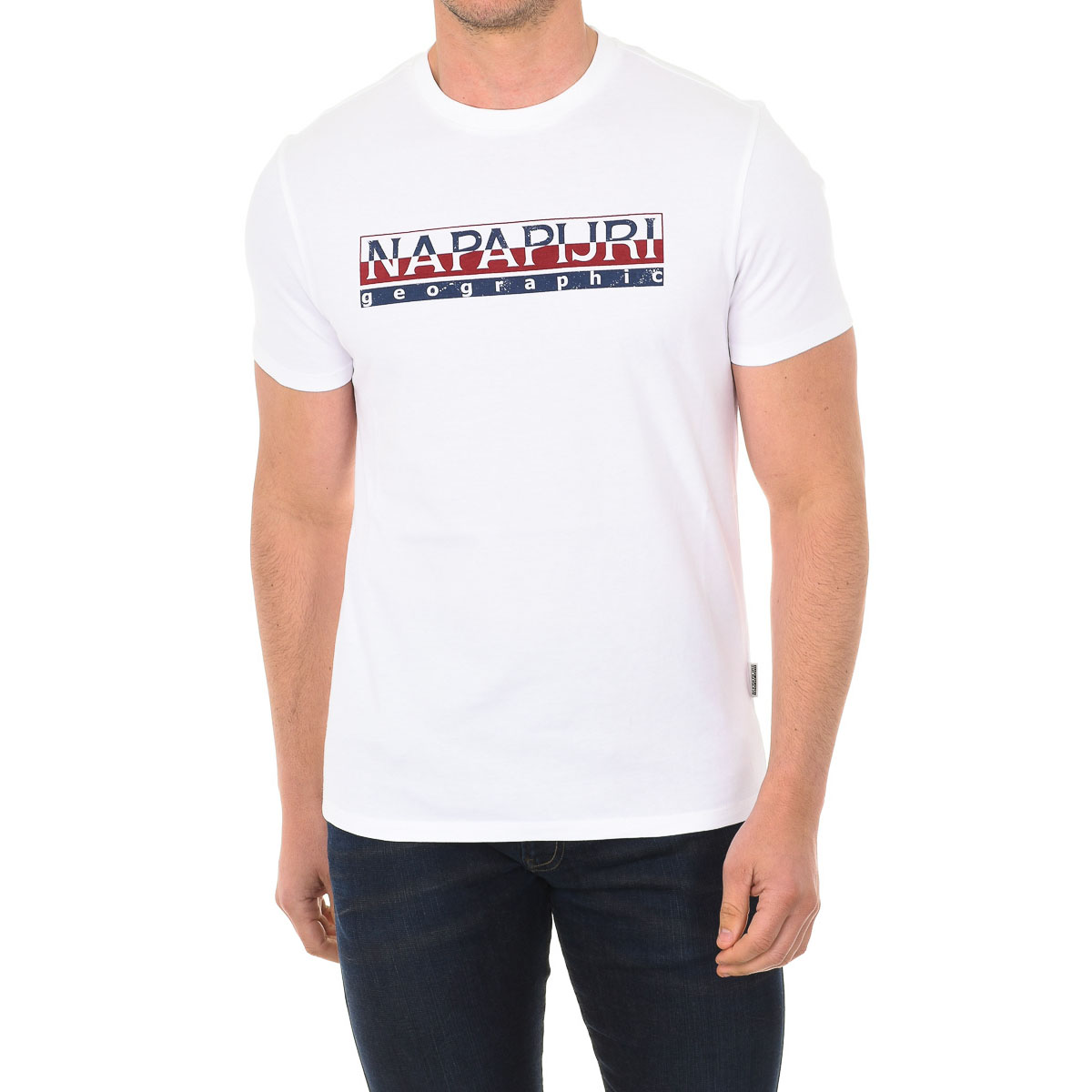  Napapijri Np0a4ezf Kortærmet T-shirt