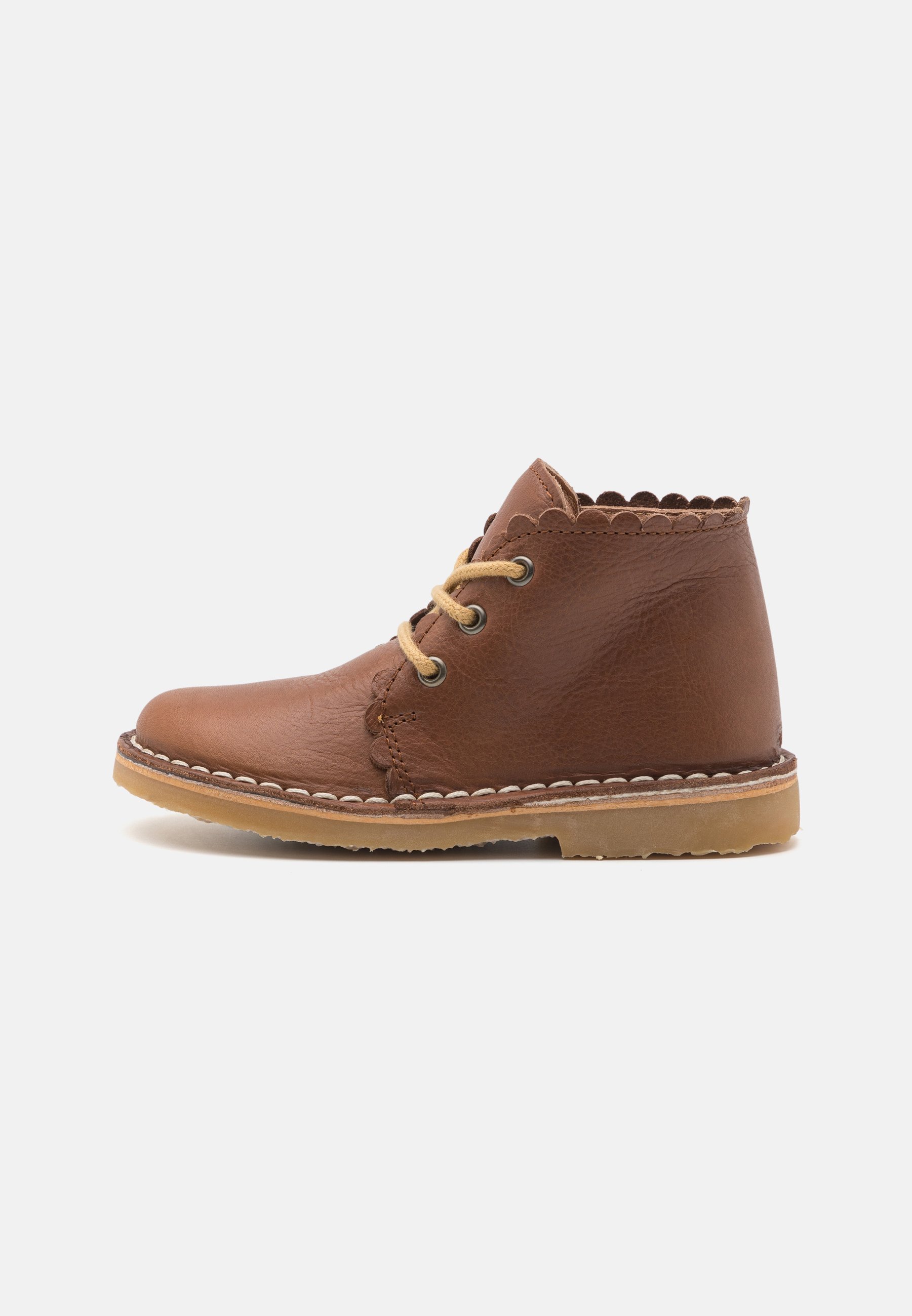Petit Nord Copenhagen SCALLOP UNISEX - Veterschoenen - hazelnoot