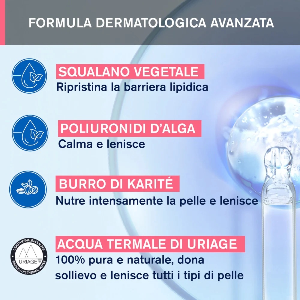 URIAGE Uriage Tolederm Control Rijke Verzachtende Crème 50 ml Gevoelige huid