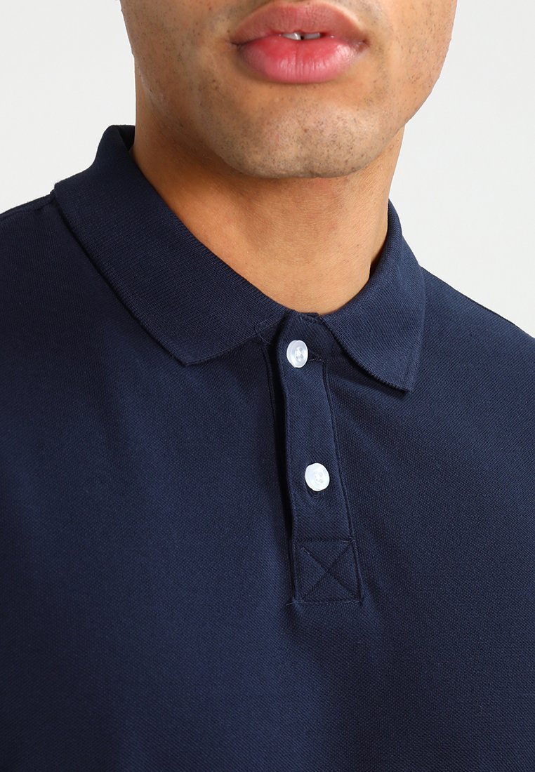 Tricou polo Pier One - albastru închis