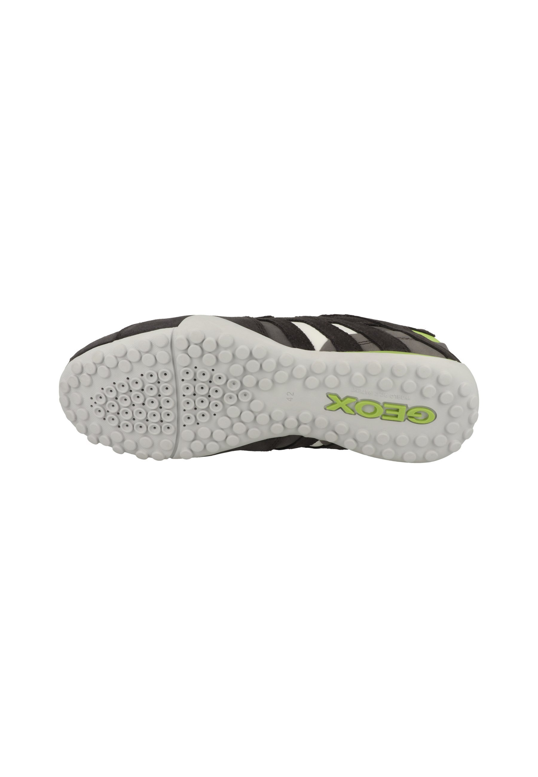 Geox SNAKE - Chaussures sans lacets - vert citron graphite