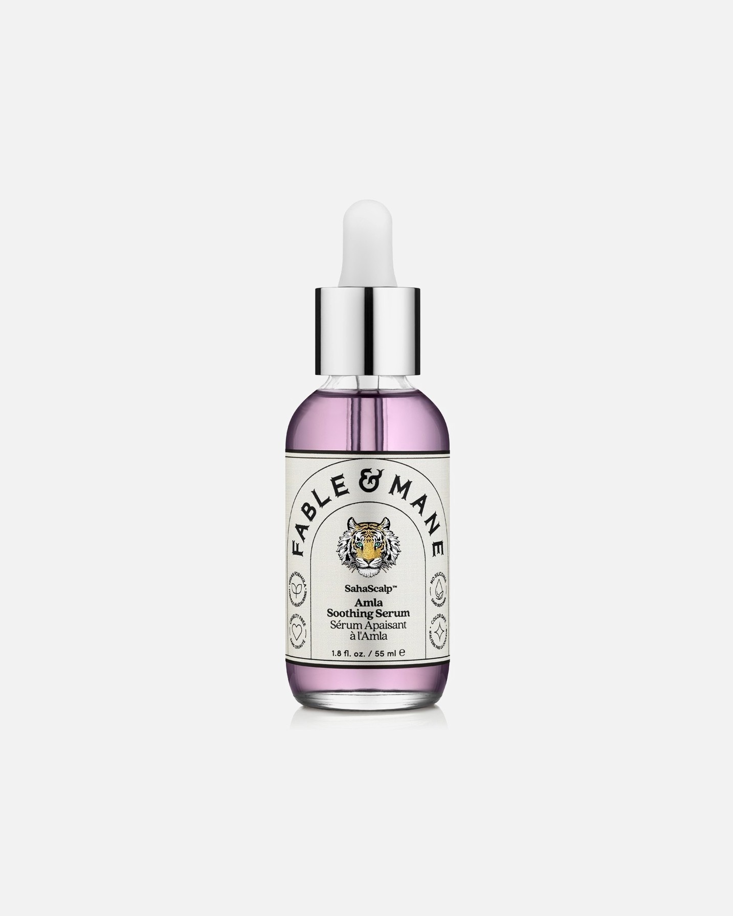 „Fable & Mane“ plaukų serumas „SahaScalp™“ raminamasis serumas su amla – 55 ml