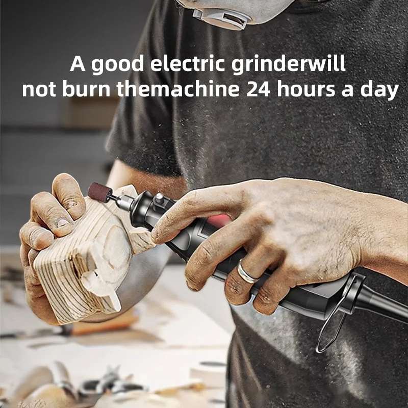Electric grinder, small handheld grinder, jade carving electric polishing artifact, high-power cutting tool, carving machine