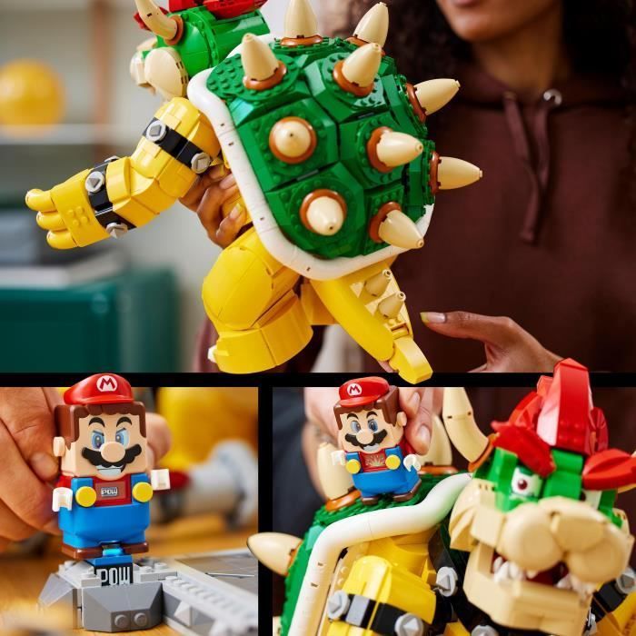 LEGO Super Mario - Mighty Bowser - Collectible Figure - Building Kit - Gift
