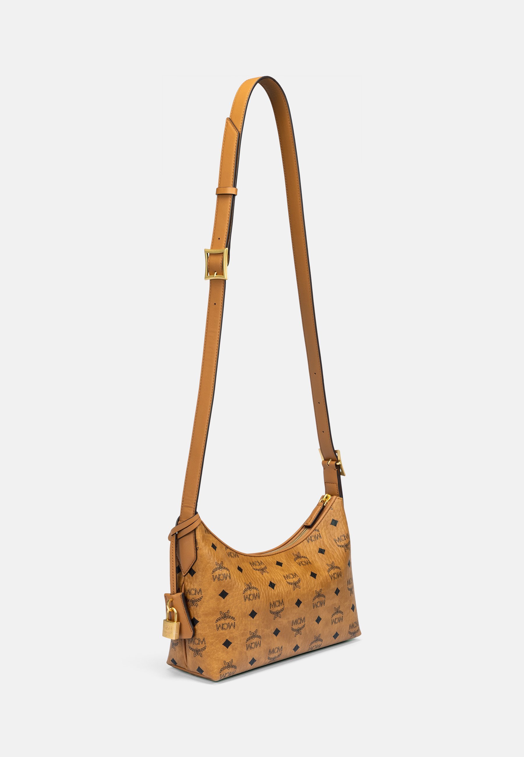 MCM AREN VI HOBO SMLCO001 - Handtas - cognac