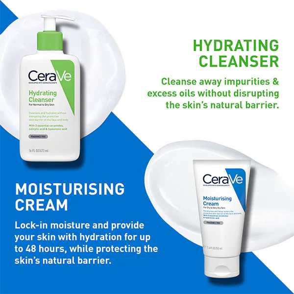 Cerave Cleanse & Hydratační duo