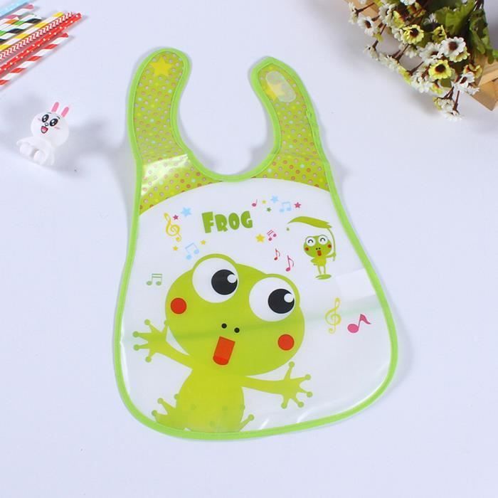 Conjunto de 5 Babadores para Bebê - DIAVOLINO - Babadores Impermeáveis com Desenho Animado - Presente para Chá de Bebê