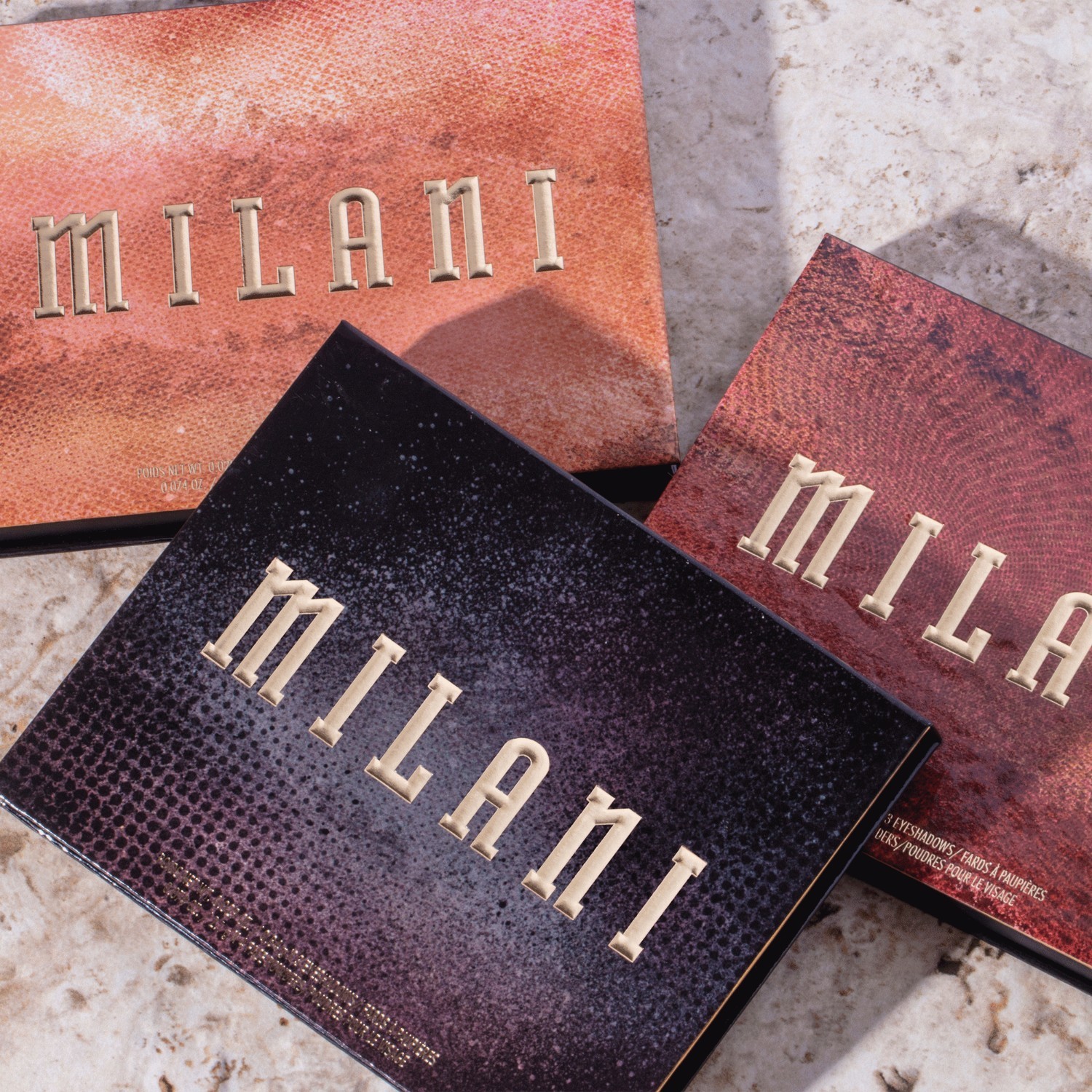 Milani universālā acu ēnu palete acīm, vaigiem un sejai – 19 g