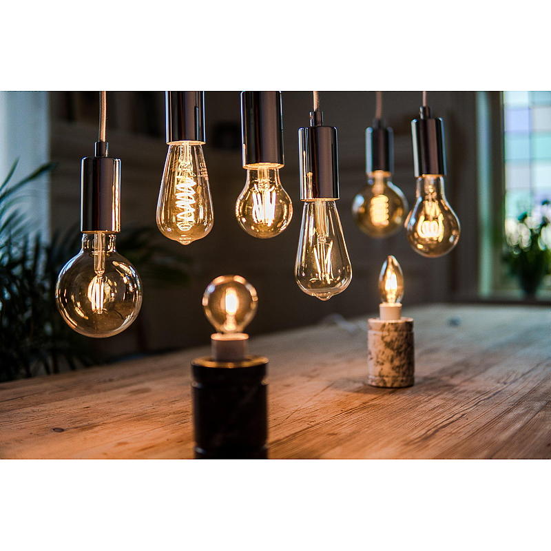 Energi Dekorativ LED-lampa 100 lm Guldglob E14 G45