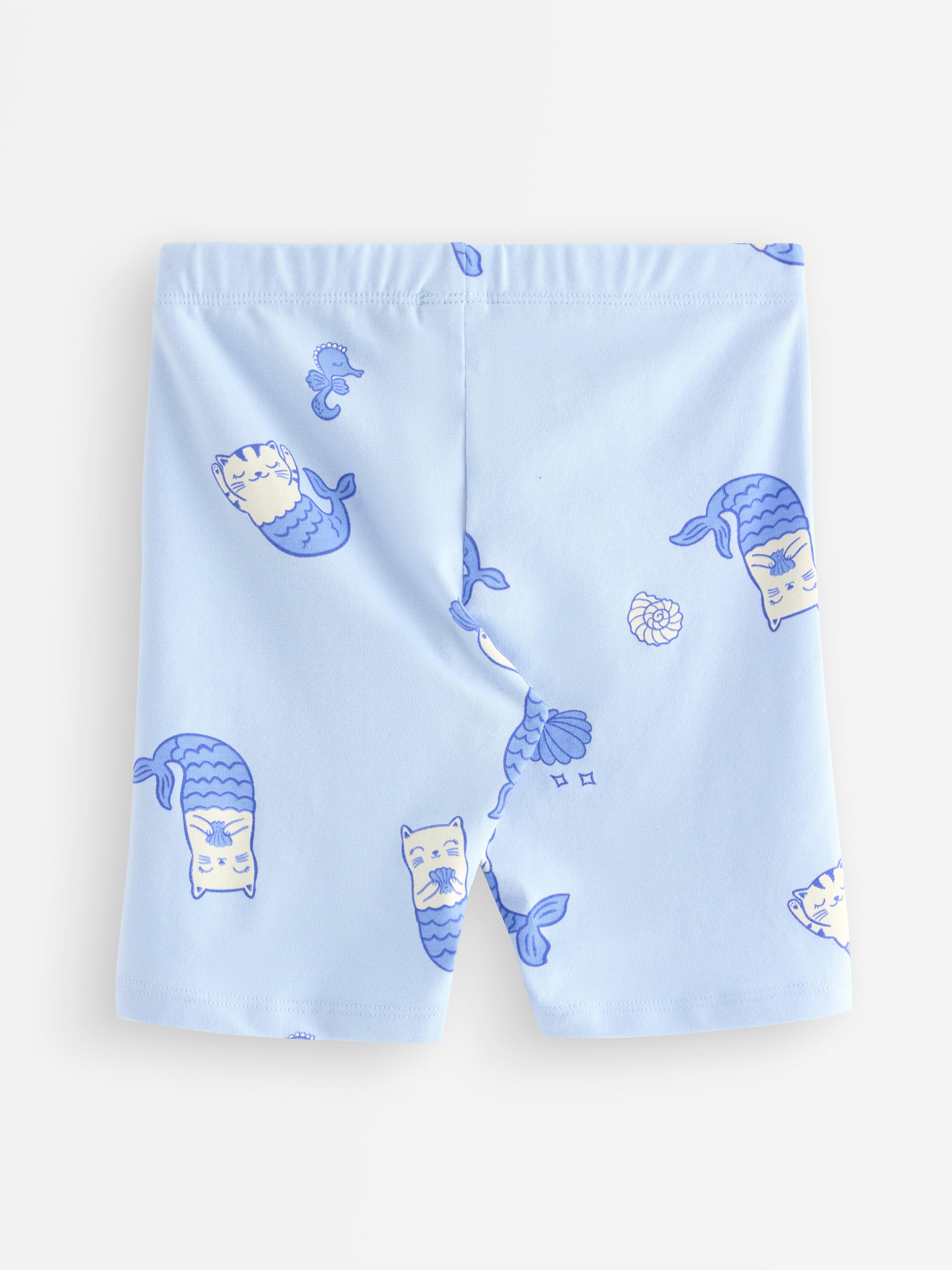 Pantalones de ciclismo azul claro
