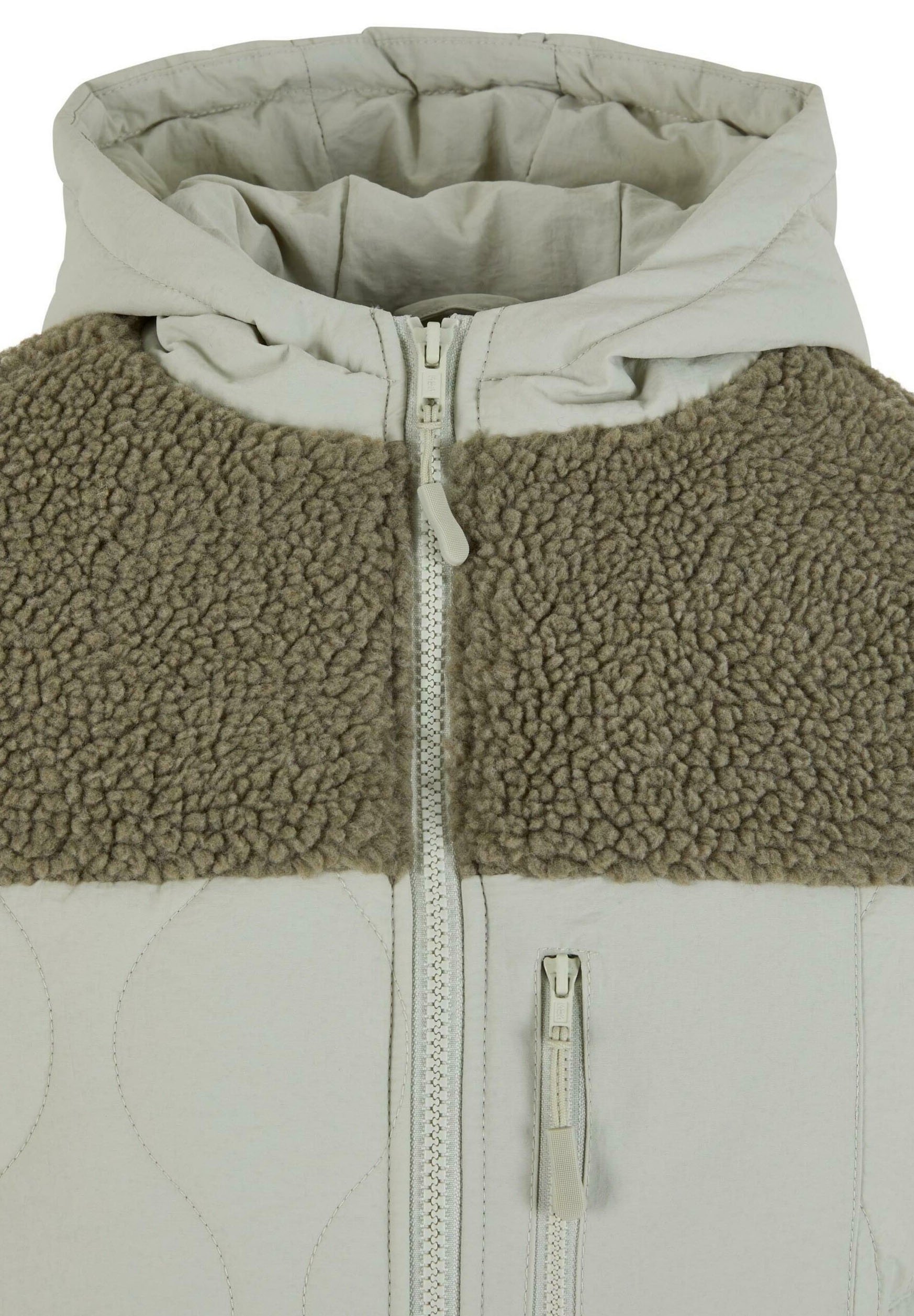 Urban Classics CRINKLE - Winterjas - lichtgroen steengroen