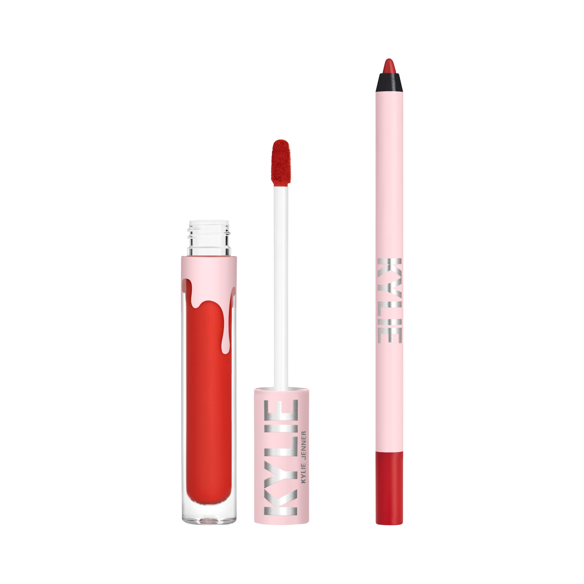 Komplet za usne od baršuna 405 Red Velvet - Kylie By Kylie Jenner