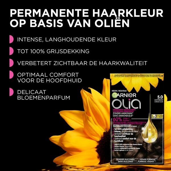 Garnier Olia 6.60 Intenzivno rdeča permanentna kremna barva