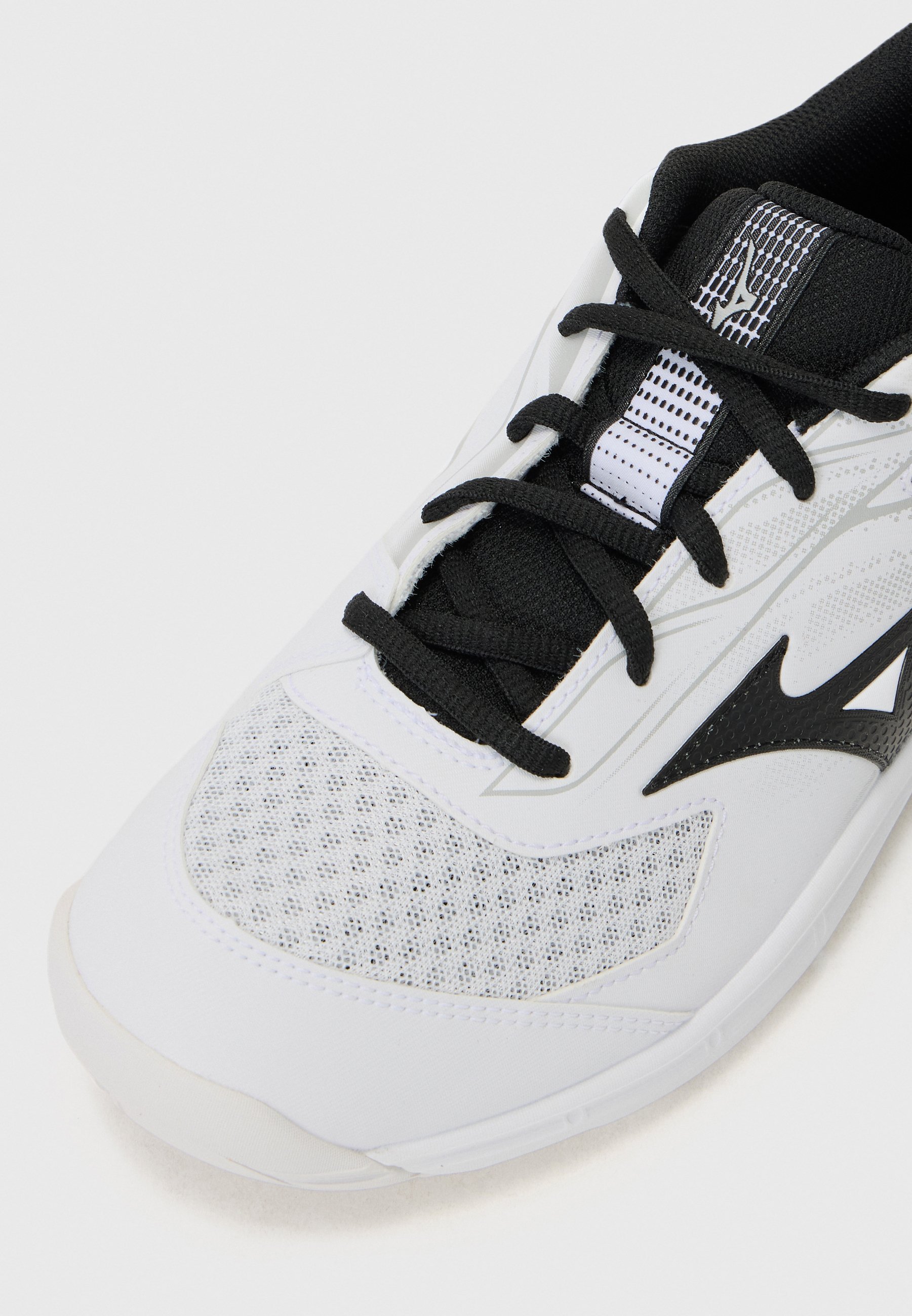 Mizuno BREAK SHOT 5 - Tenisové boty na koberce - white/black/harbor mist