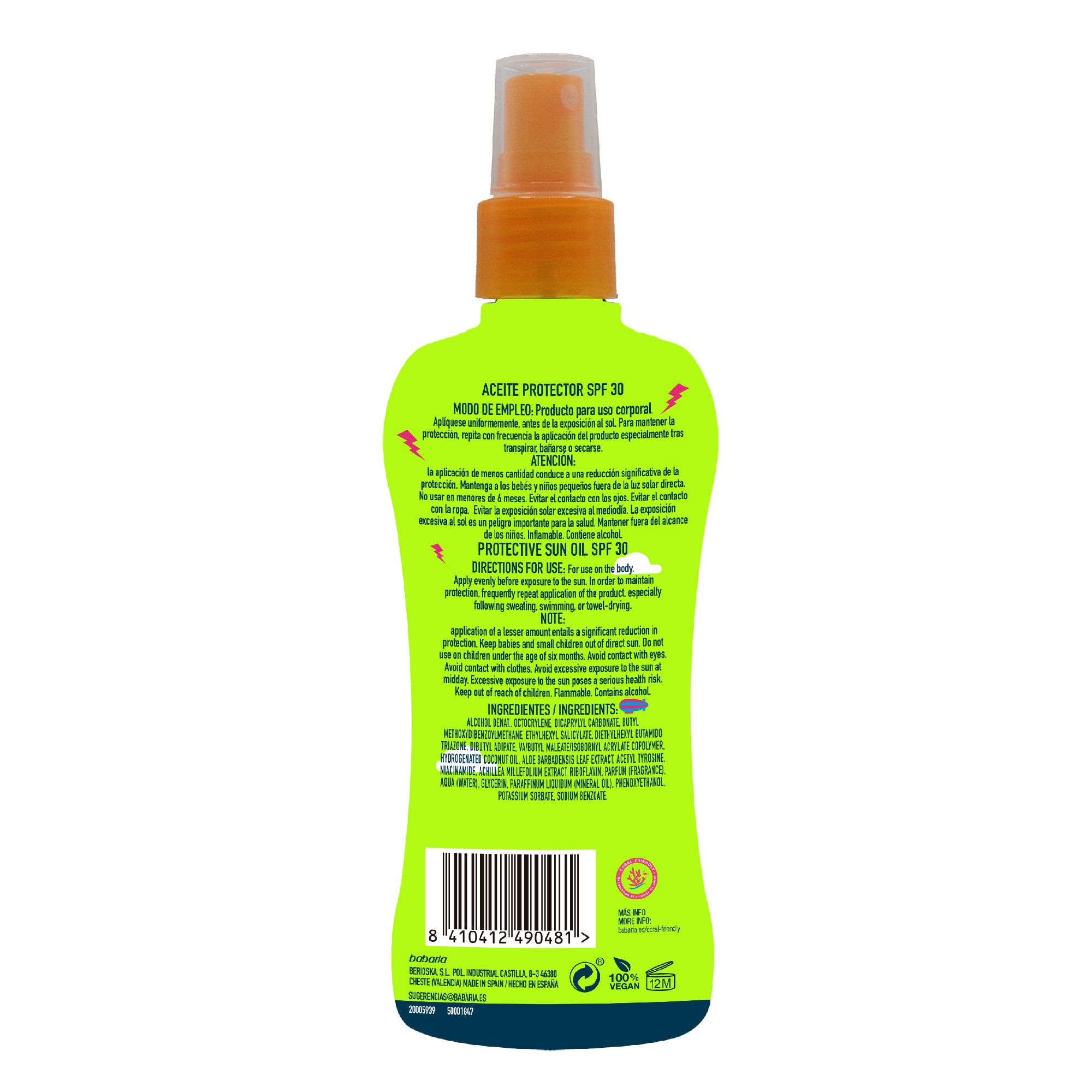 Sunfest ulje za sunčanje SPF 30 Zaštita tijela