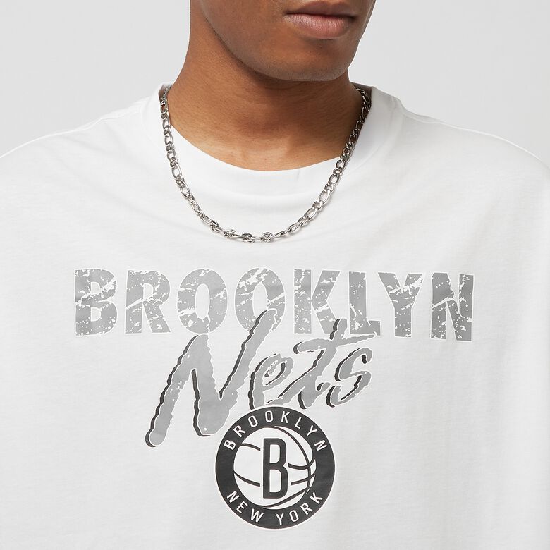 T-shirt oversize Team Script Brooklyn Nets