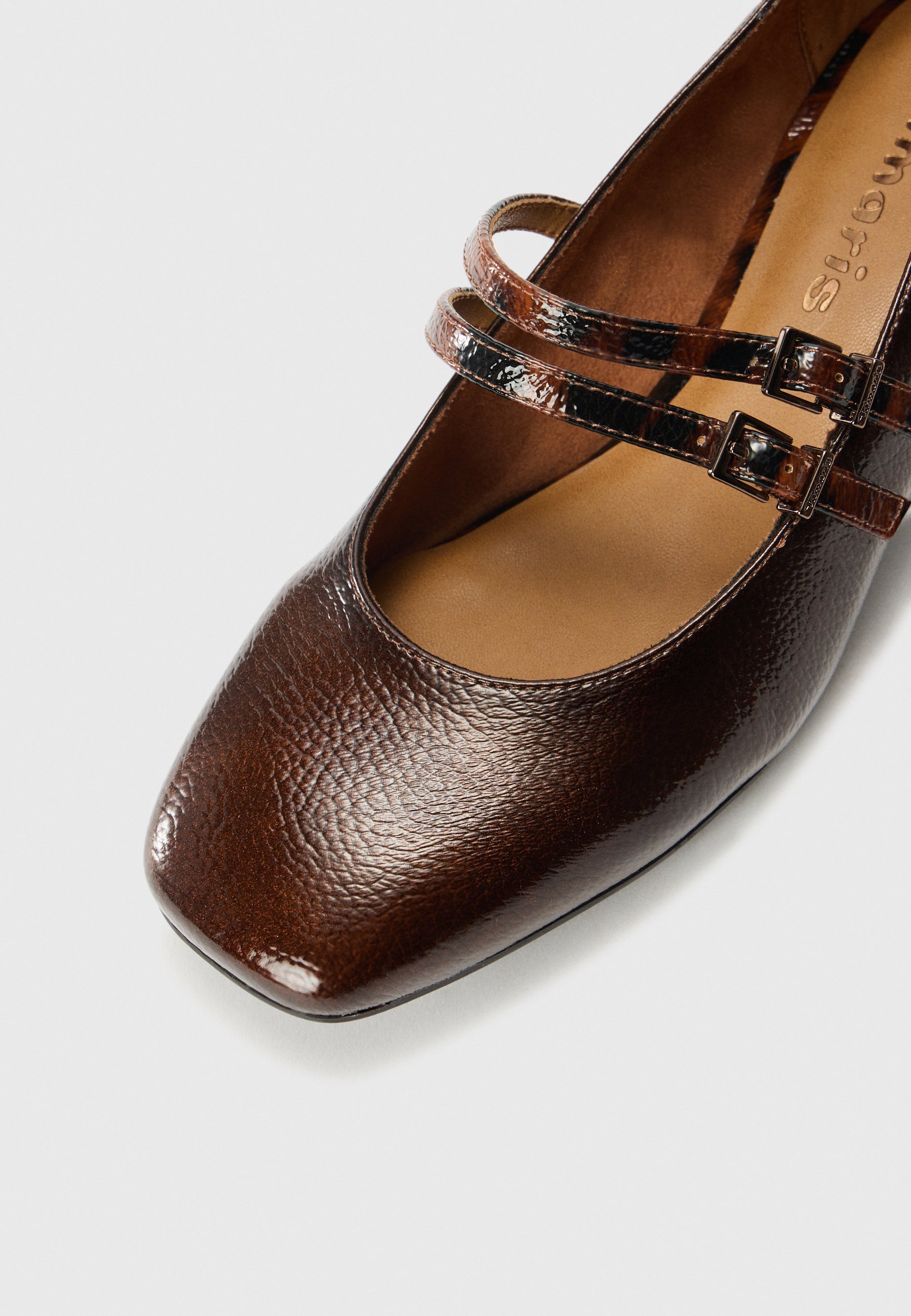 Klasické podpatky Tamaris - hnědý hřeben