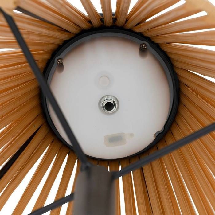 Kessy beige solar and USB outdoor floor lamp, 108cm high - Atmosphera Interior Designer