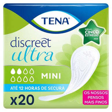 Tena Pensos Incontinência Discreet Ultra Mini      20 un 20 un