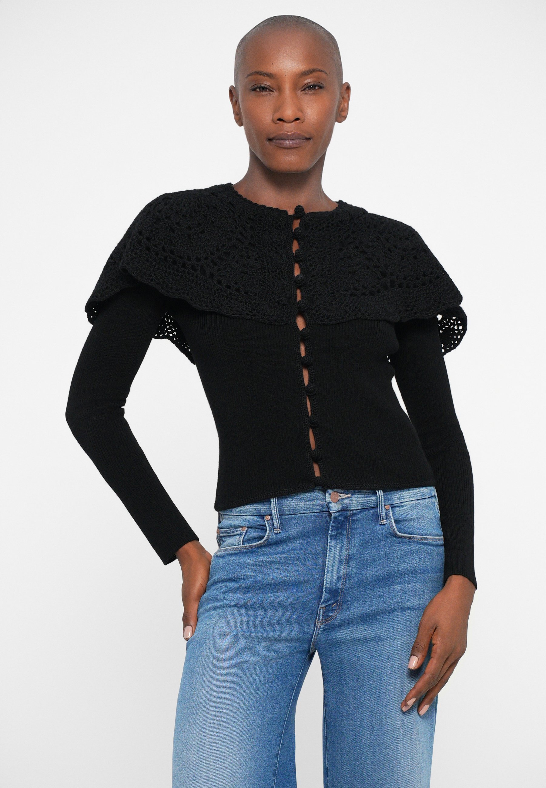 Sea NARA CARDIGAN - Cardigan - zwart