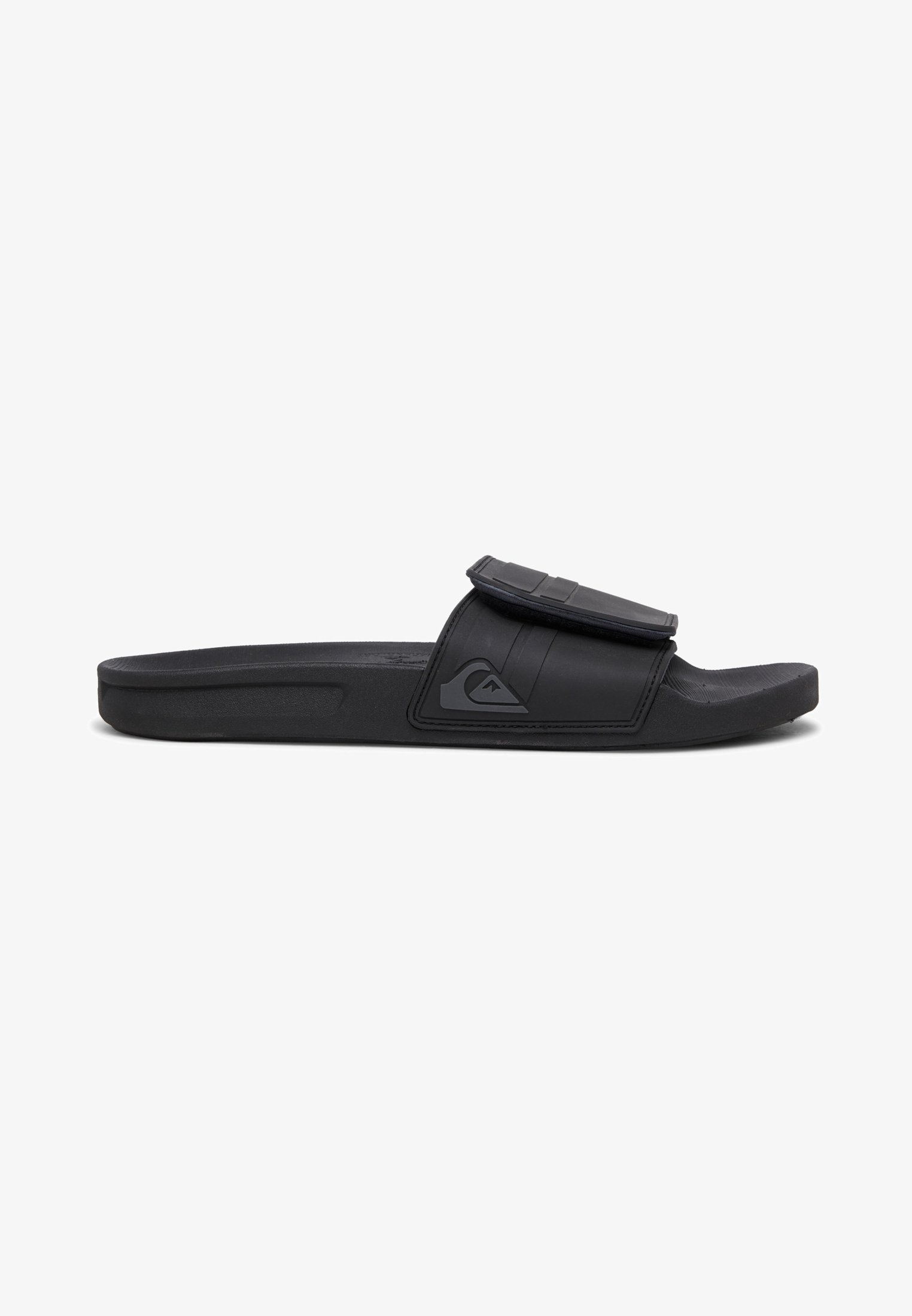 Quiksilver RIVI ADJUST - Muiltjes - zwart/grijs/zwart