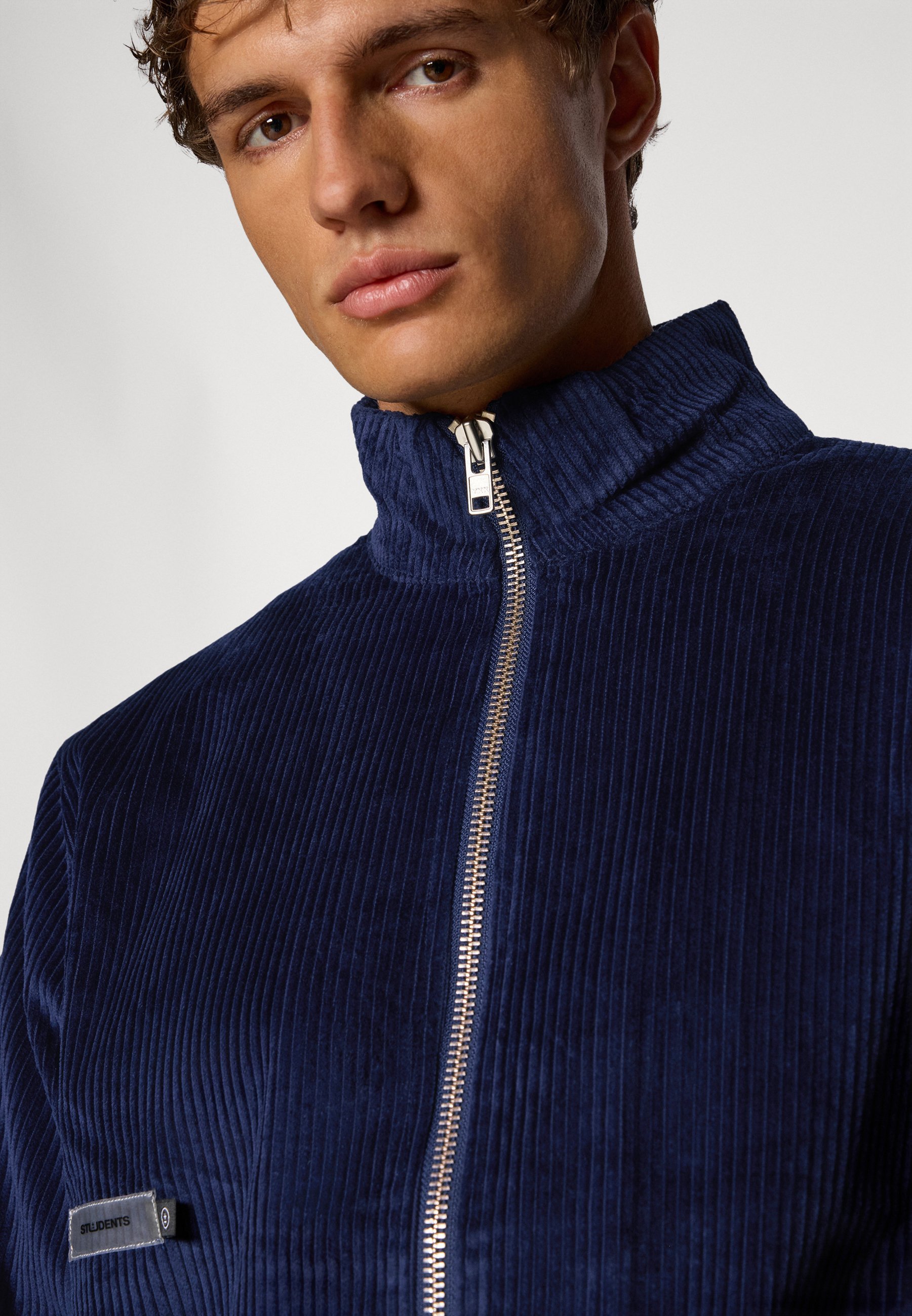 Studenten KEITH BIG WALE CADET JACKET - Trainingsjack - marineblauw