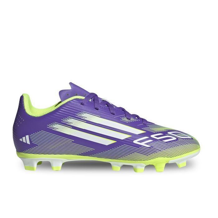 Adidas F50 Club Fg/Mg J Chaussures de football pour Garcon Violet JI0030