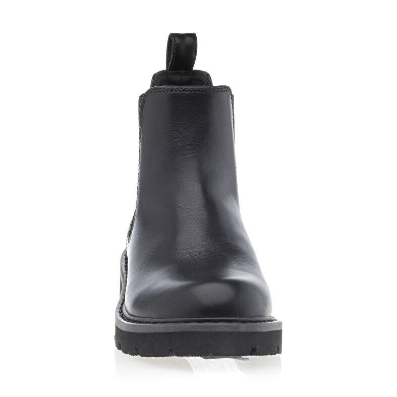 Czarne dziewczęce buty/botki