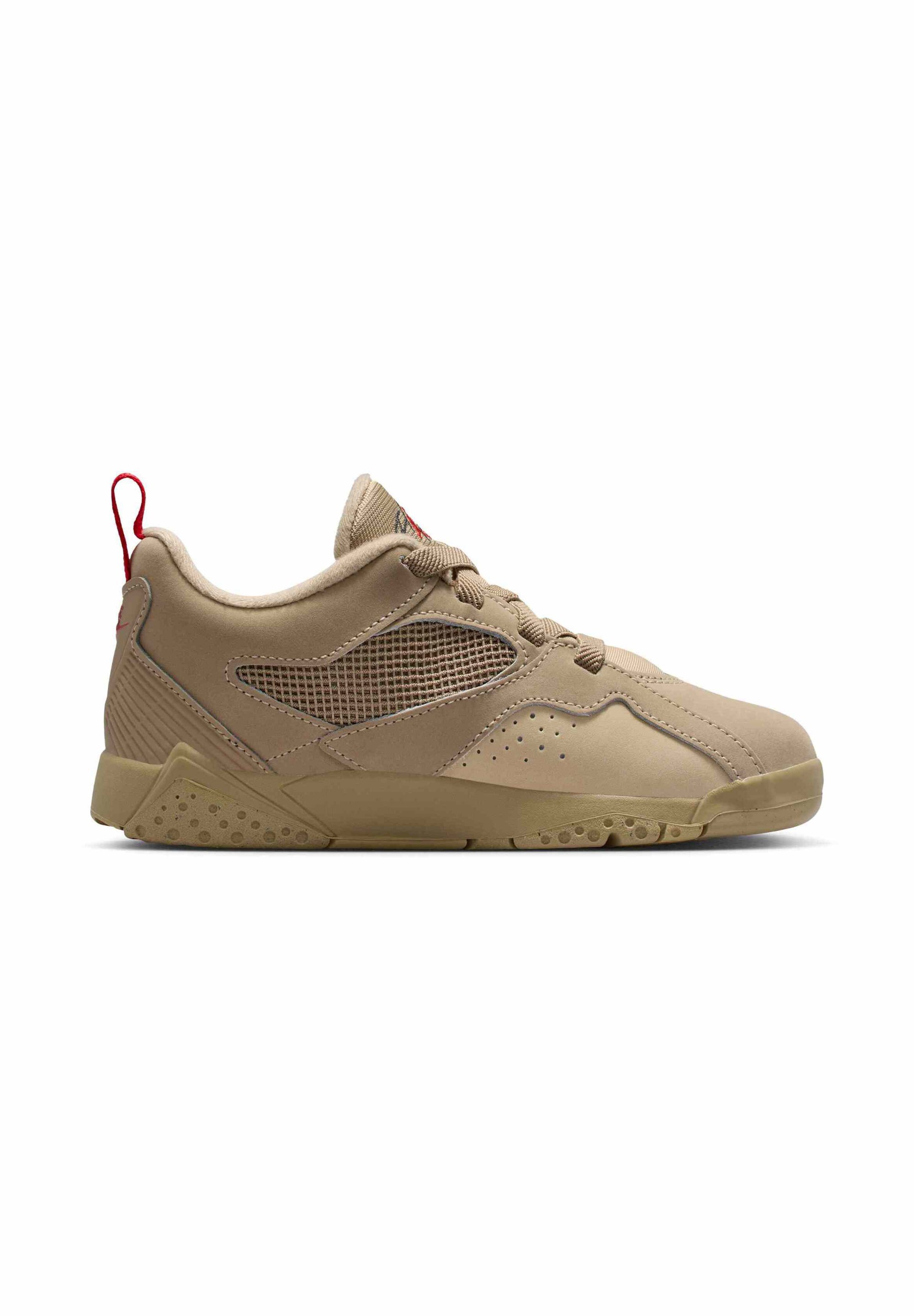 Jordan sneakers - desert camo/fire red/mushroom/antracite