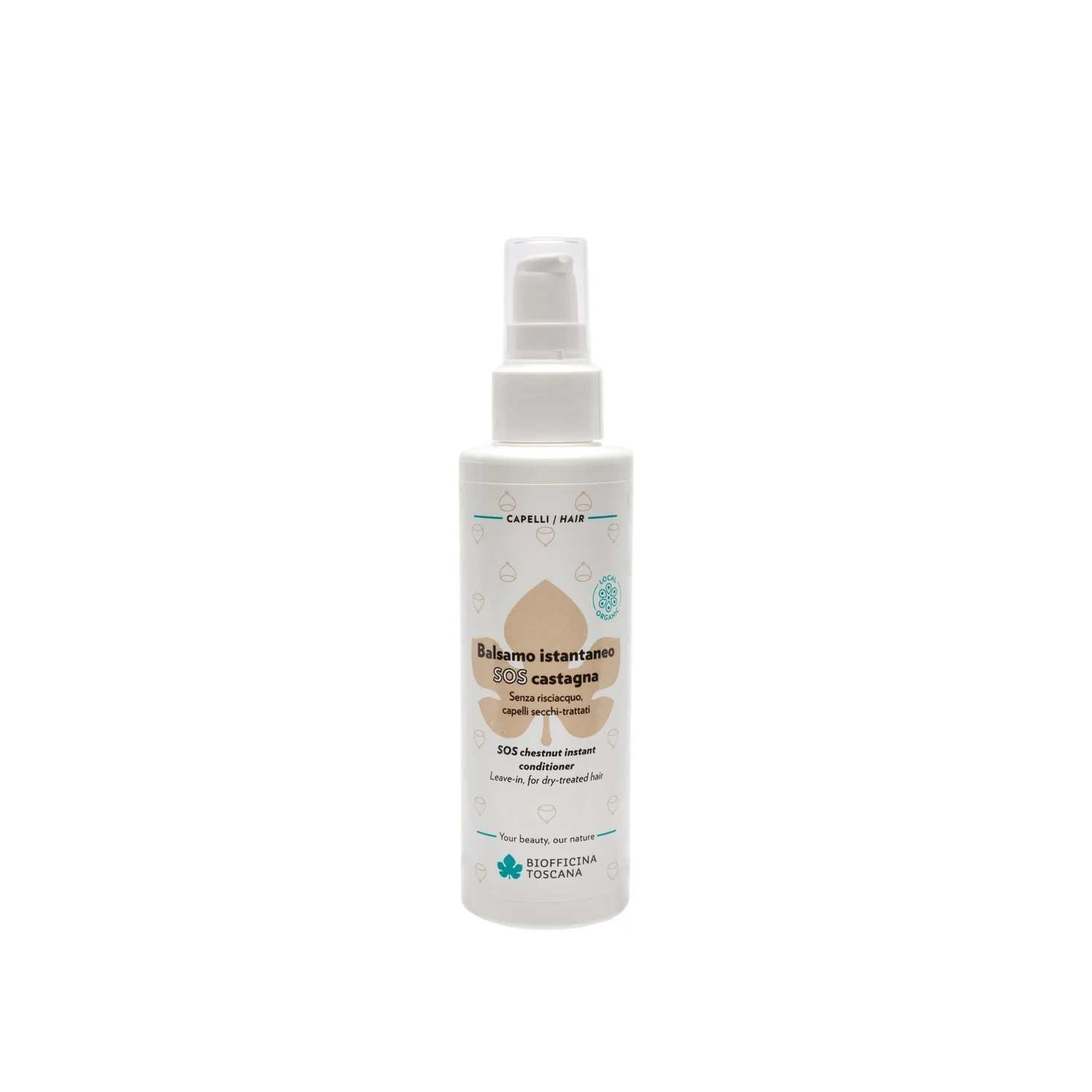 Linea SOS Balsamo istantaneo SOS castagna - Balsamo Senza Risciacquo Capelli