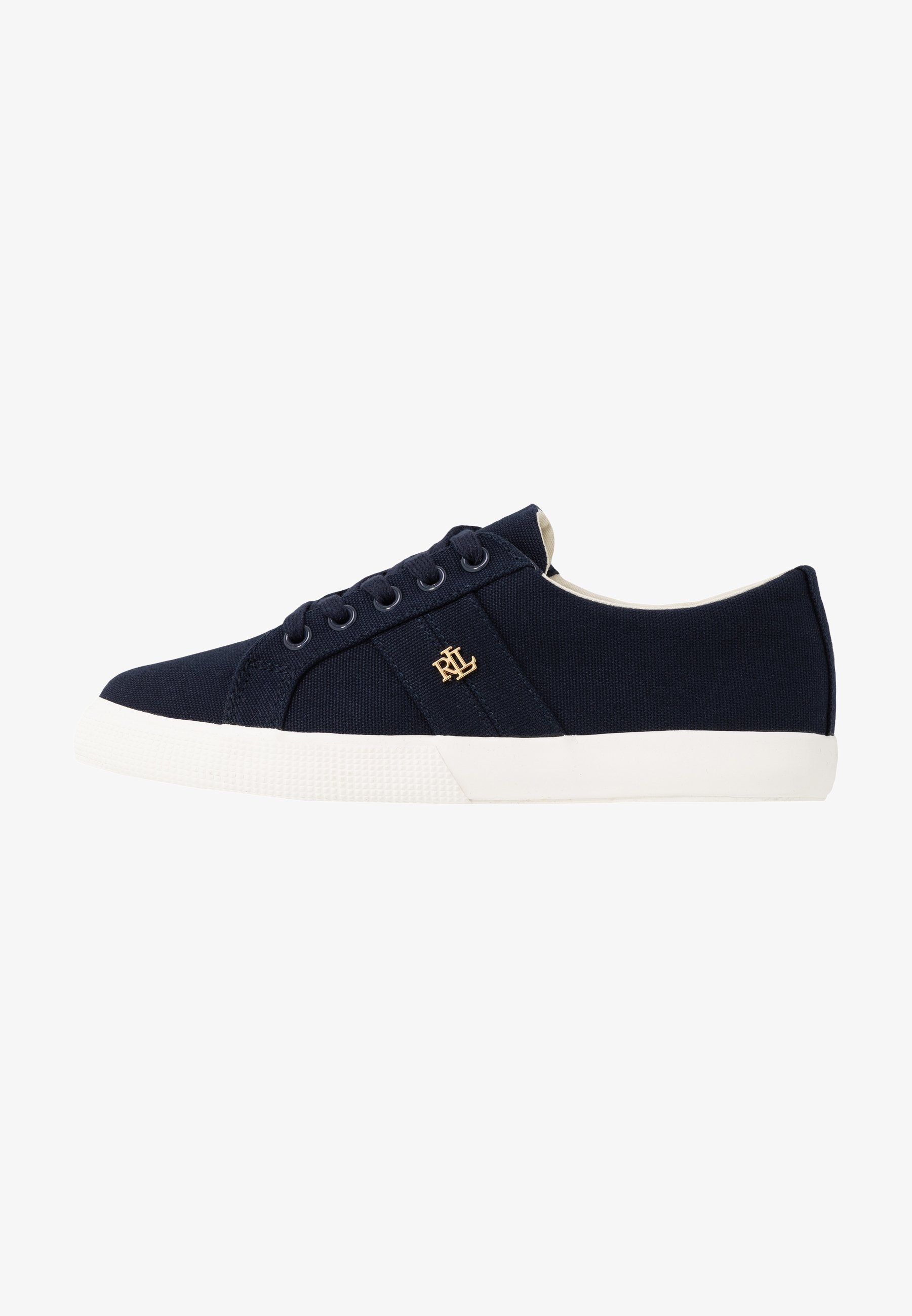 Lauren Ralph Lauren JANSON II CANVAS SNEAKER - Sneakers - marineblauw