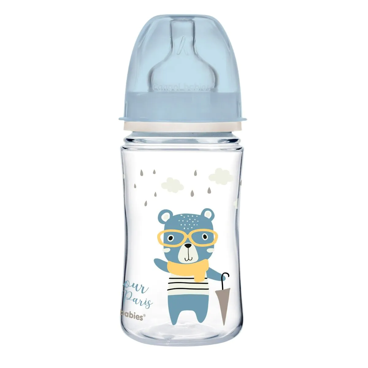 Canpol Babies Butelka Szeroka Antykolkowa Easy Start Bonjour