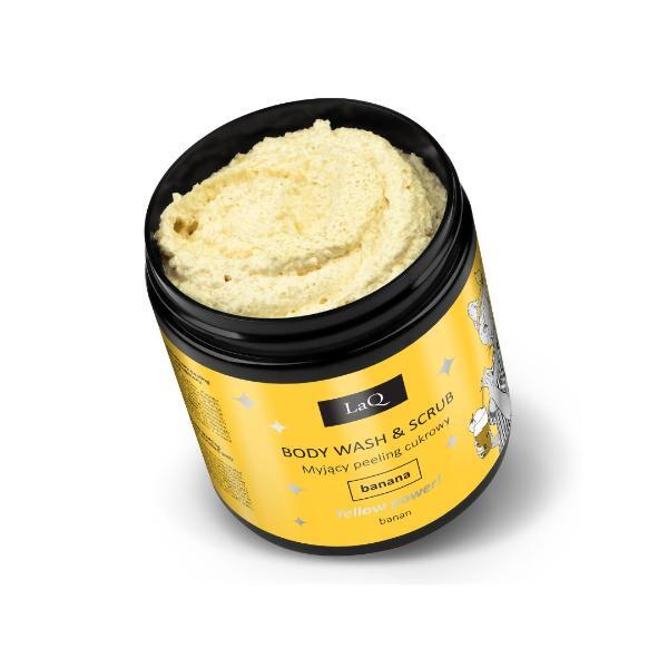 LaQ Kroppsvask og Skrubb Peeling - Banan 200ml