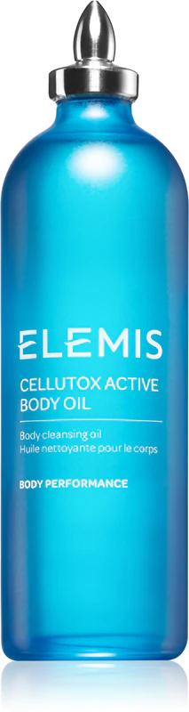 Óleo corporal desintoxicante Cellutox Active da Elemis Body Performance para celulite.