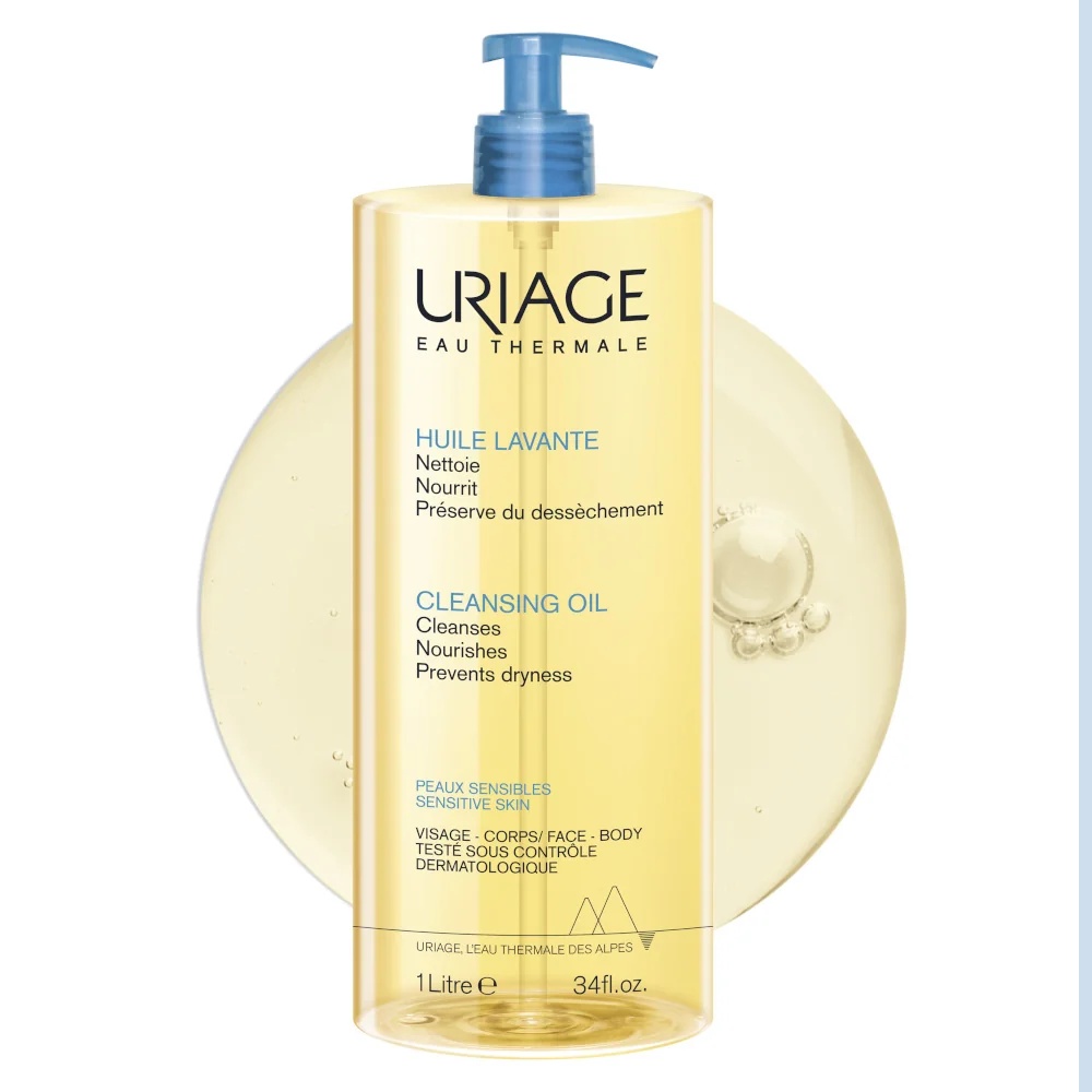URIAGE Uriage Eau Thermale čistilno olje za obraz in telo 1 liter za vse tipe kože