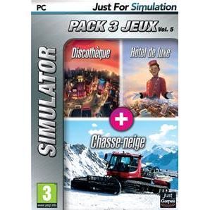 Video Games - Tripack - Nightclub, Luxury Hotel, Snowplow - Simulation - PC - Bundle
