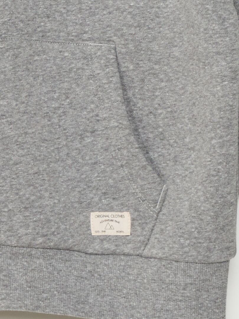 Fleece sweatshirt - WIT