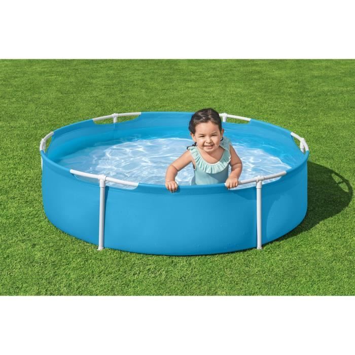 Piscina BESTWAY - Minha Primeira Piscina FramePool - 152 x 38 cm - Redonda