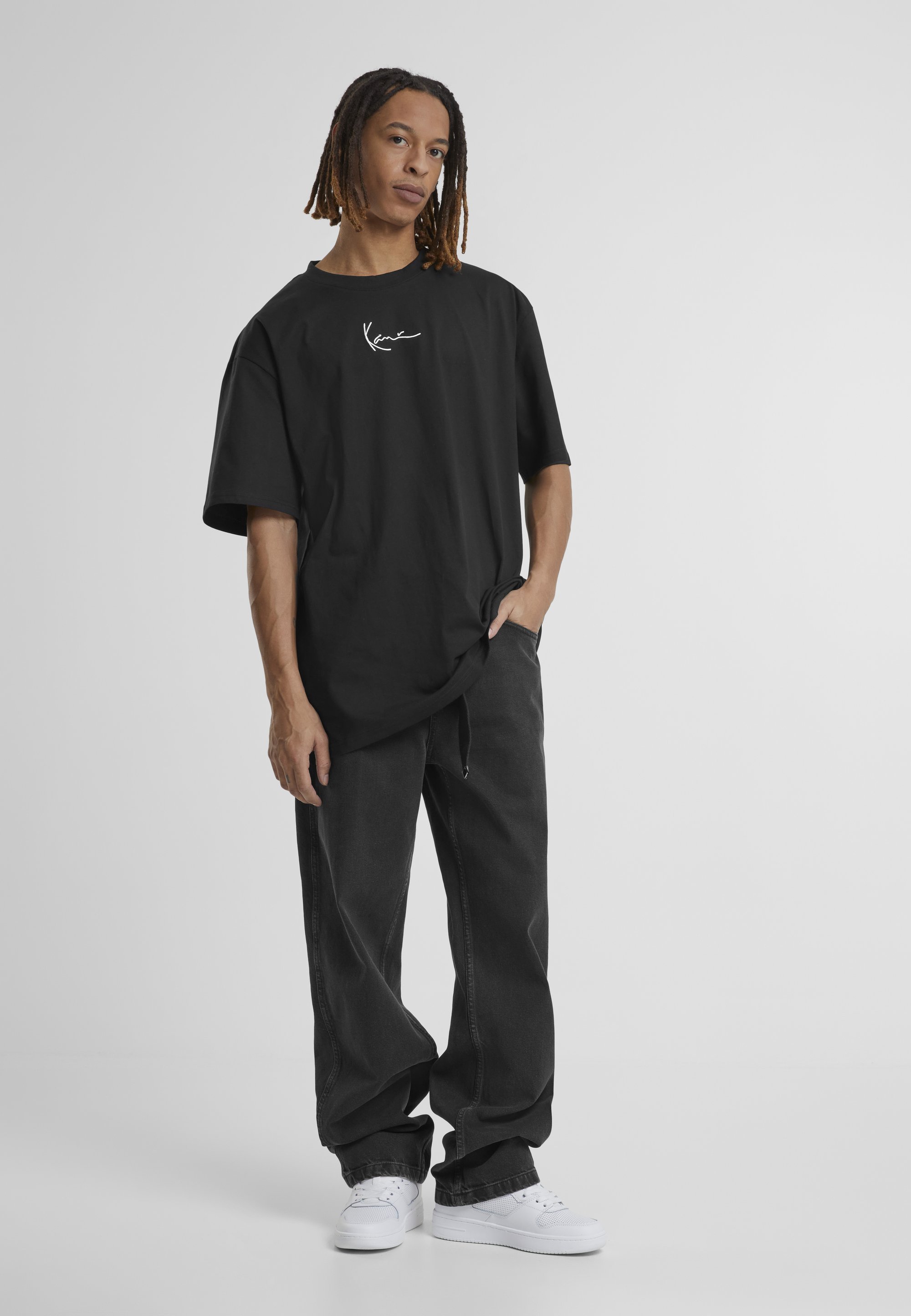 Karl Kani SIGNATURE T-shirt - Basic T-shirt - zwart