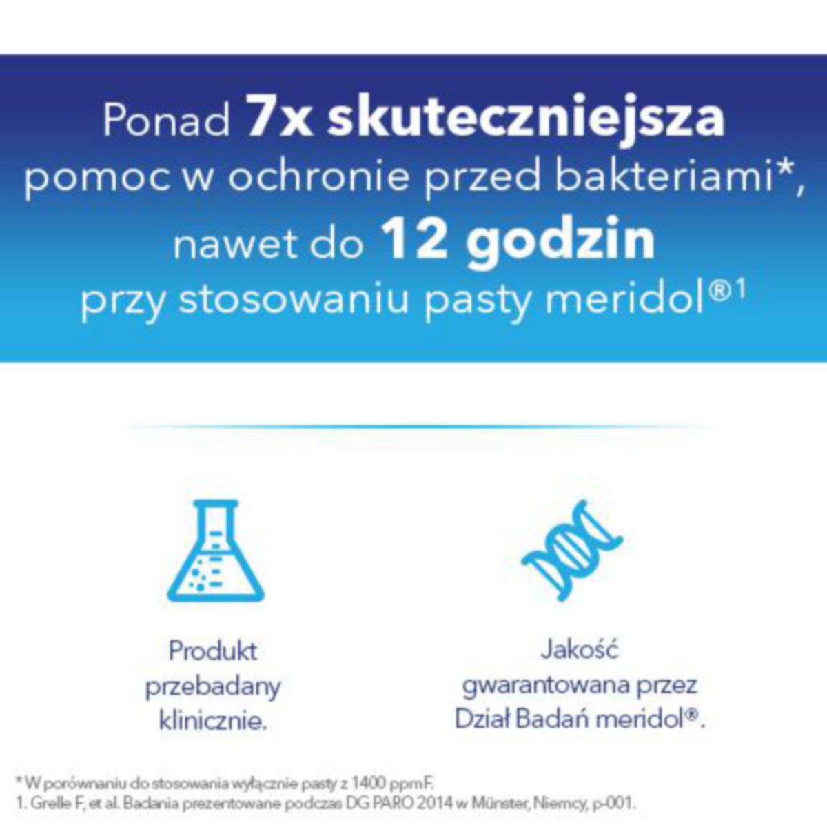 Meridol dantų pasta 75 ml