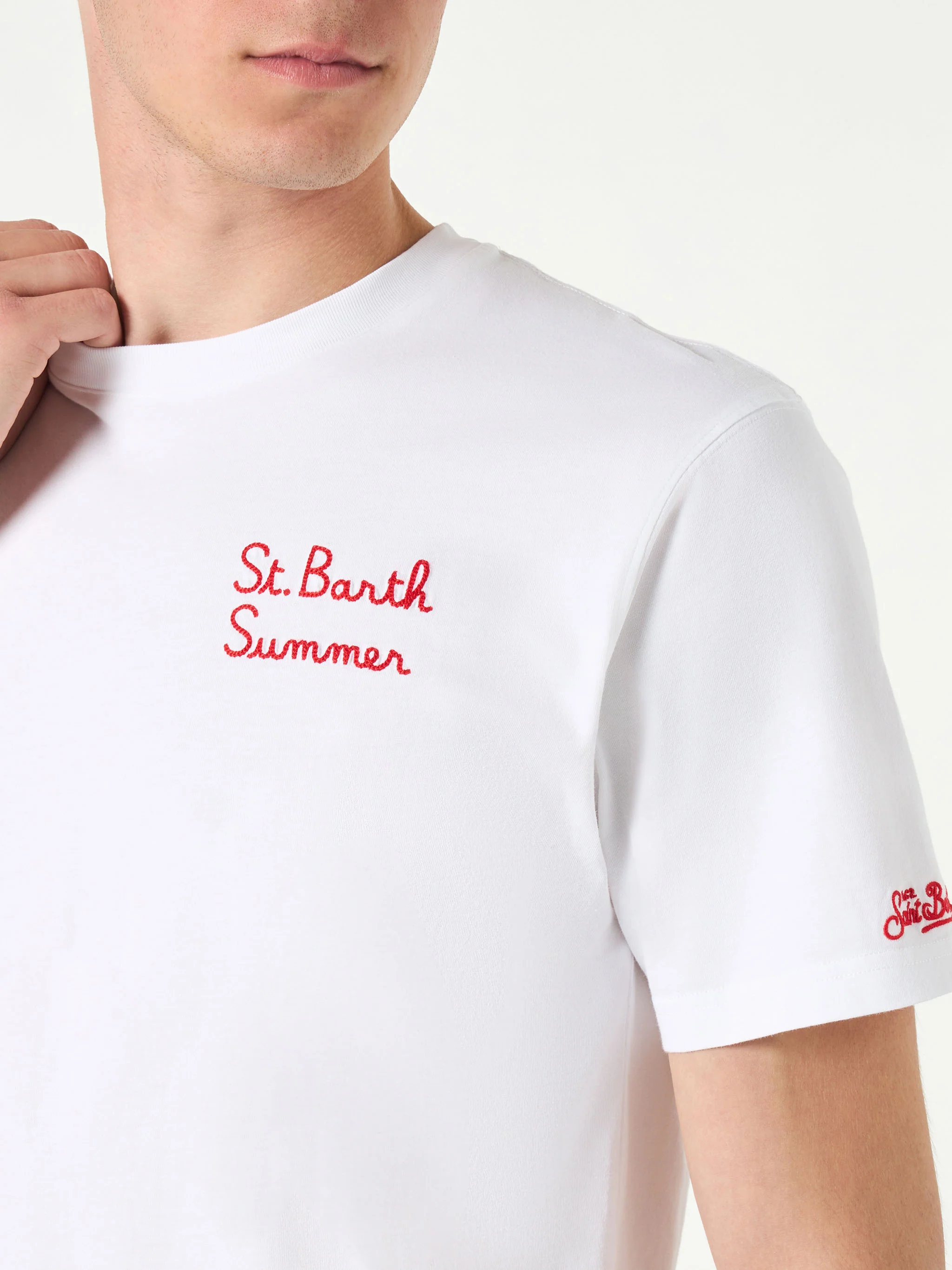 Heren katoenen T-shirt met Simpson Family-print | SPECIALE EDITIE