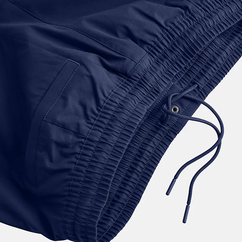 Pantalon en sergé à jambes droites pour homme, taille 28 pouces - Bleu marine NB