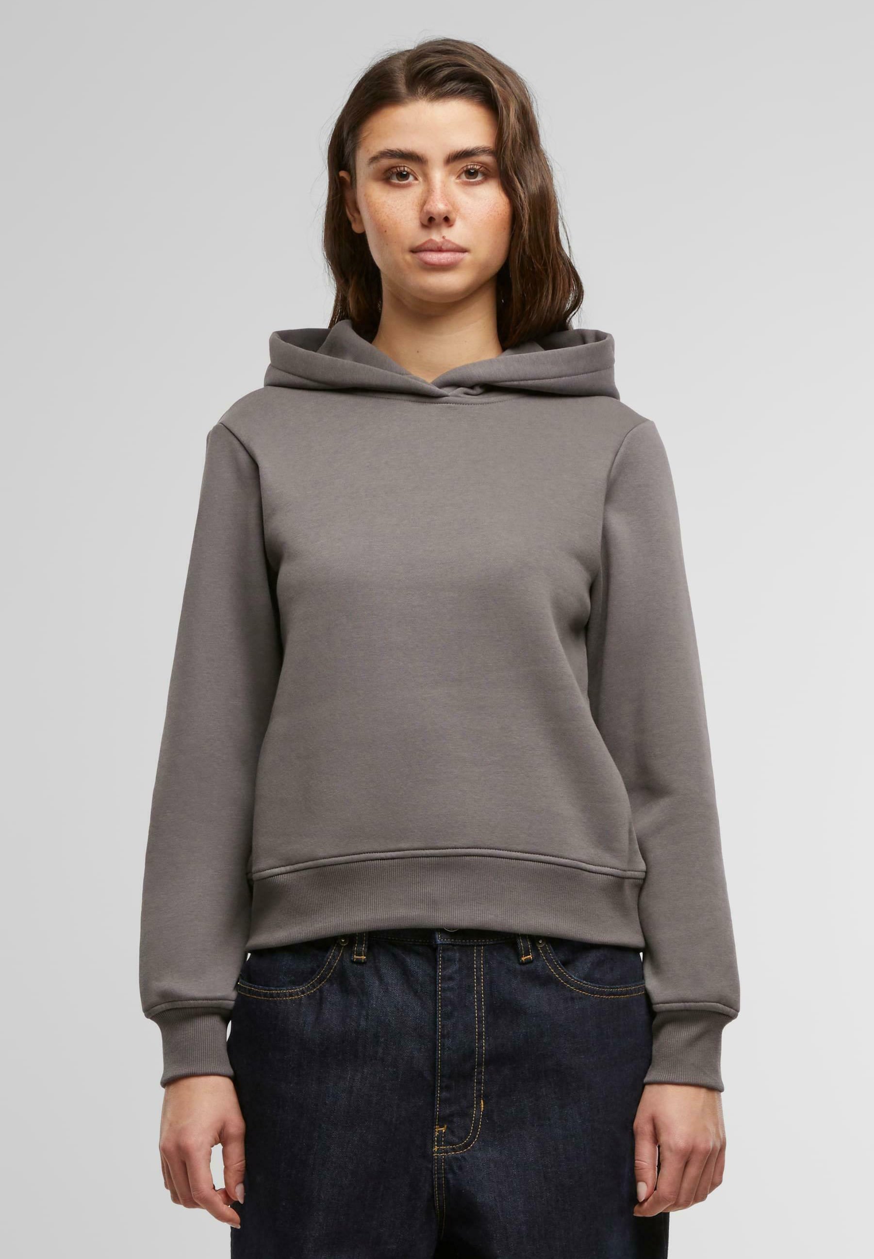 Urban Classics REGULAR - Bluza z kapturem - cloudgrey