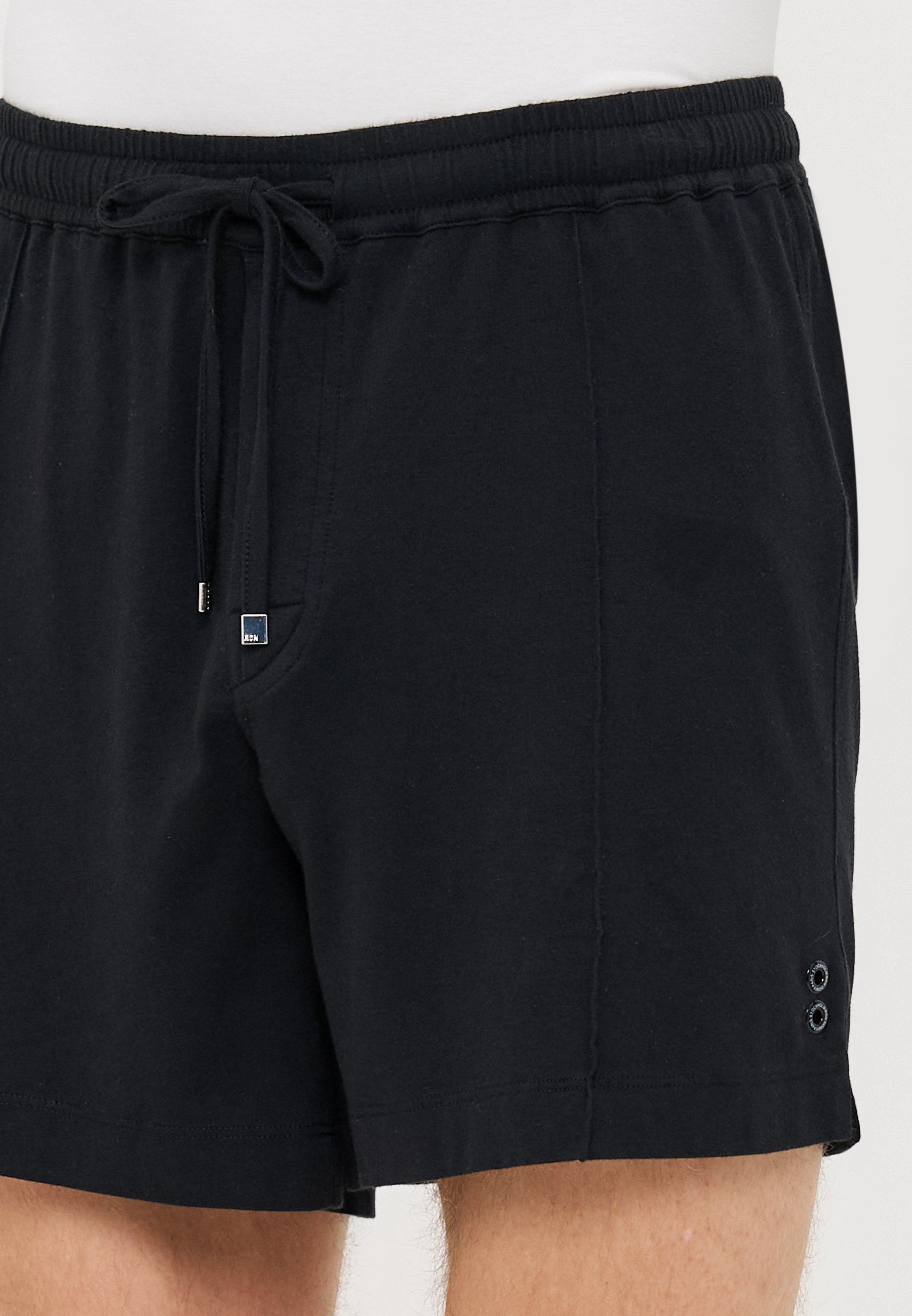 Ron Dorff Home Shorts – Pyjamahose – schwarz