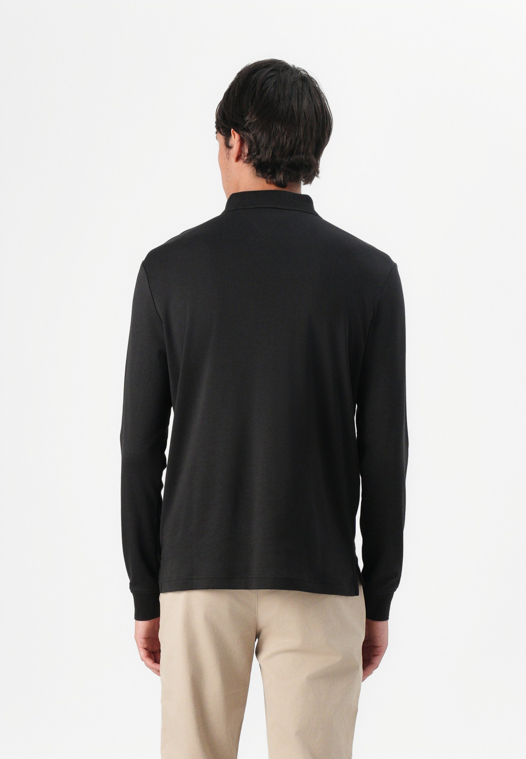 Polo Tommy Hilfiger ZIP INTERLOCK - nera