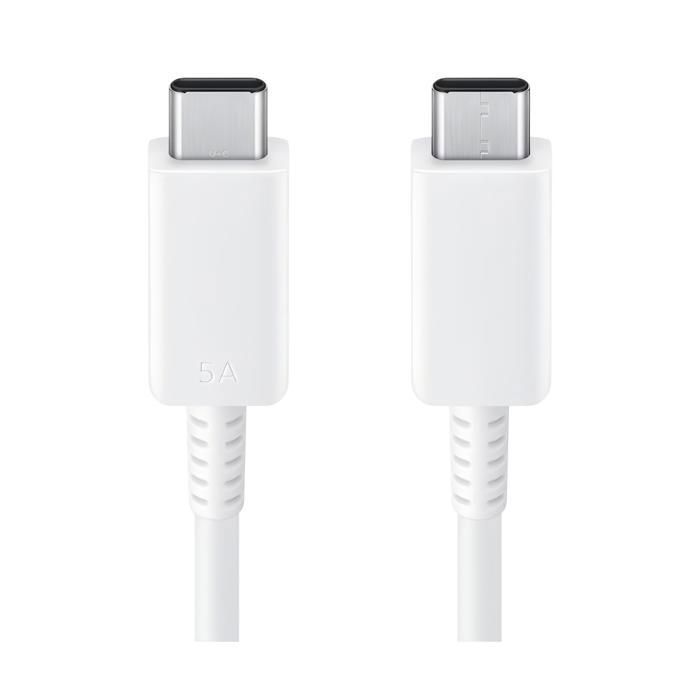 Cargador ultrarrápido de 45 W - Para smartphones Samsung Galaxy - Blanco (Cable incluido)